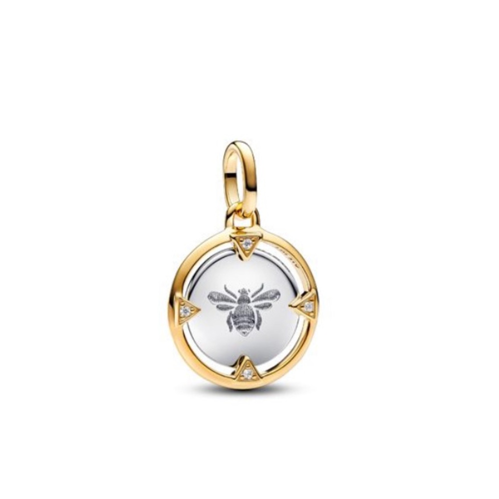 Pandora Bee Medallion Charm